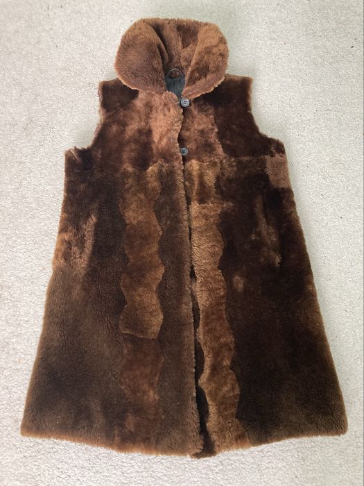 Жилетка из мутона