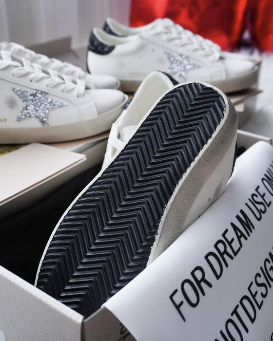 Кеди Golden Goose білі / Кросівки Golden Goose