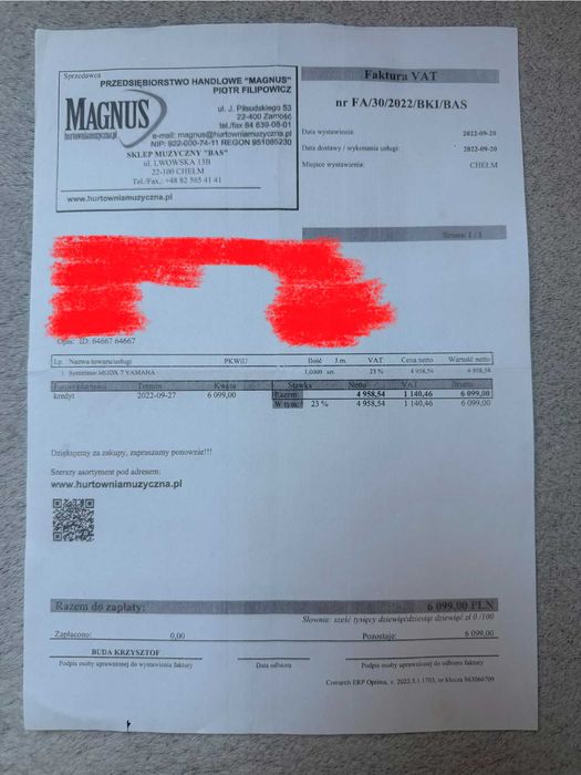 Yamaha MODX7  w Perfekcyjnym Stanie - Gratisy !!!