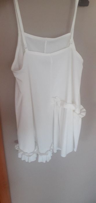 Bluzka top biala Asos