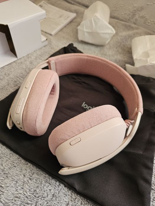 Навушники Logitech Zone Vibe 100 Wireless Rose нові