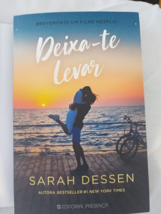 Livro Deixa te Levar (Editora Presença/ de sarah dessen/netflix)