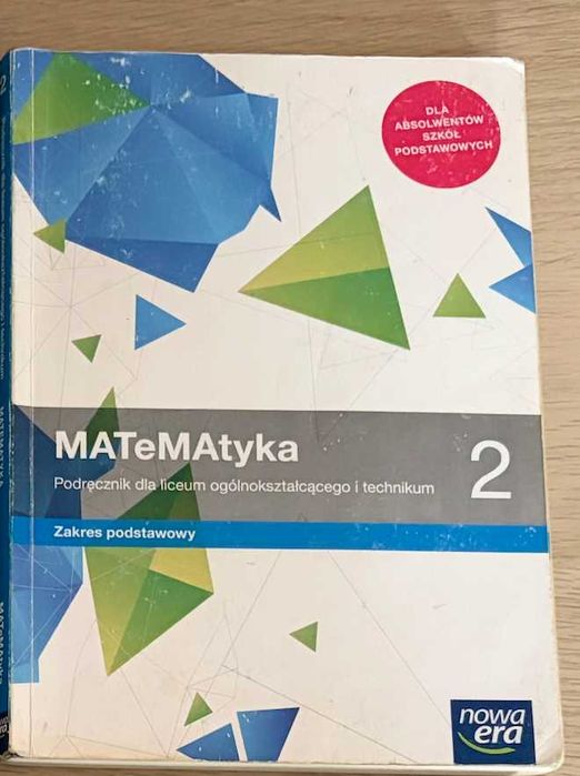 Książka MATeMatyka 2 podręcznik do liceum , technikum