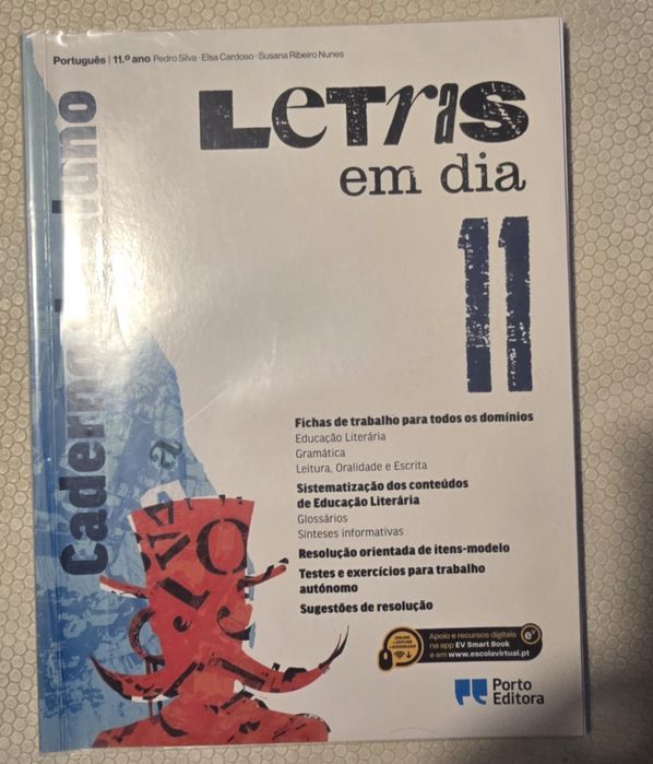 Livro escolar- Letras em dia 11