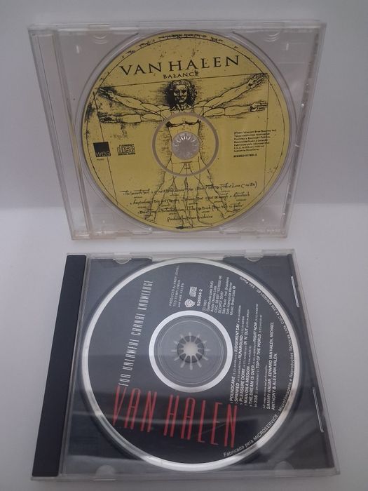 2 Antigos CDS de Música Van Halen