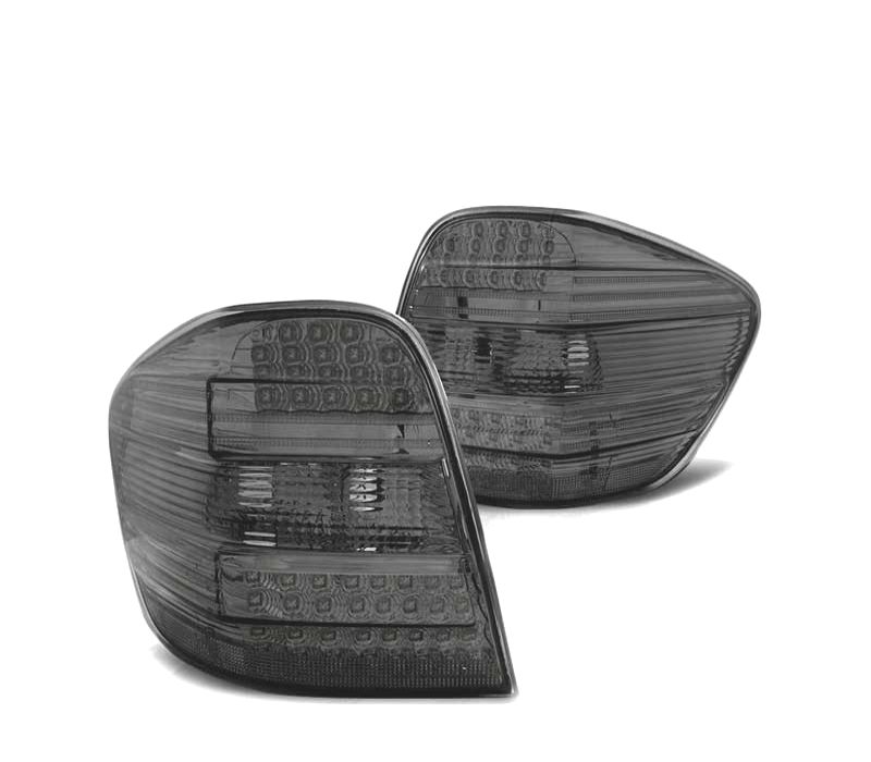 FAROLINS TRASEIROS LED PARA MERCEDES W164 05-08 FUMADO