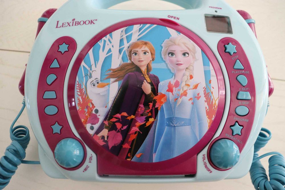 Lexibook Disney  Elsa odtwarzacz CD zasilany zasilaczem lub bateriami