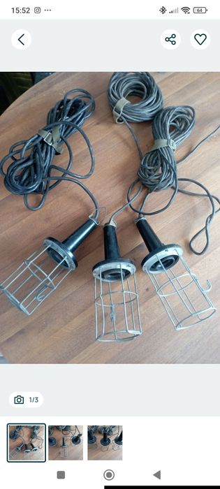 Lampa przemysłowa loft