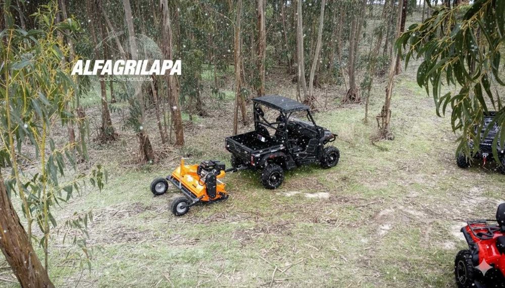 Trituradores Rebocáveis para ATVs.