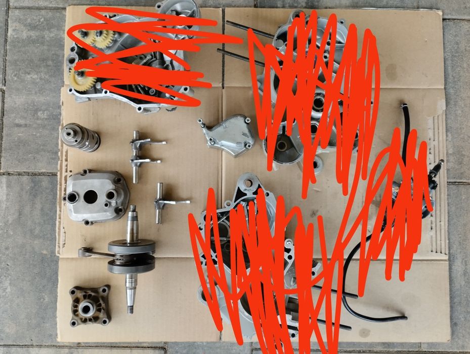 Sprzedam części do Derbi Senda