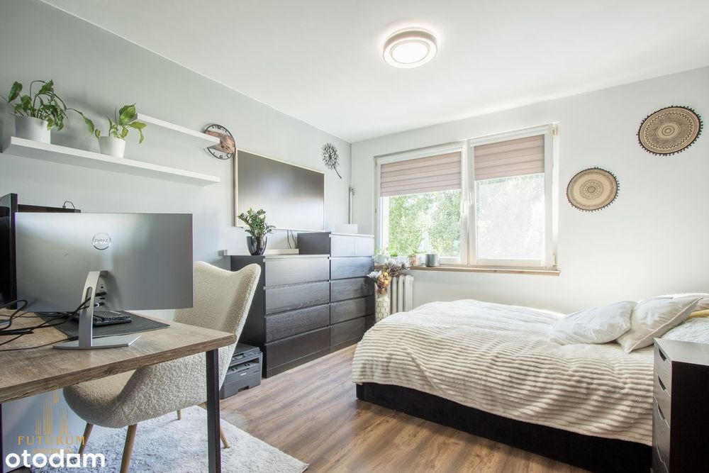 Zieleń za oknem, dobra komunikacja, balkon, piwnica, klimatyzacja