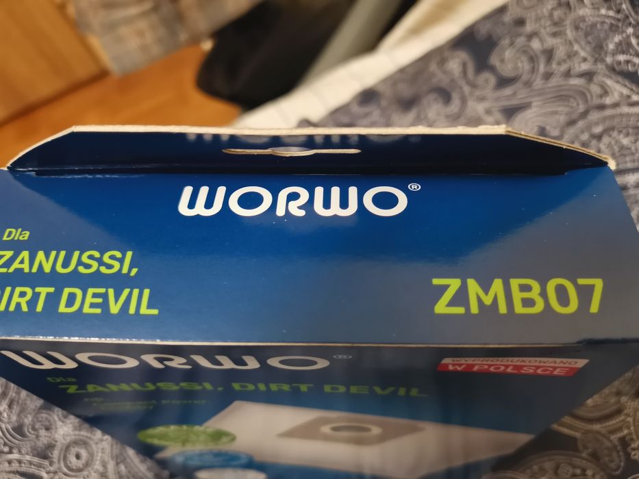 Sprzedam worki do odkurzacza ZMB07 nowe 12 szt