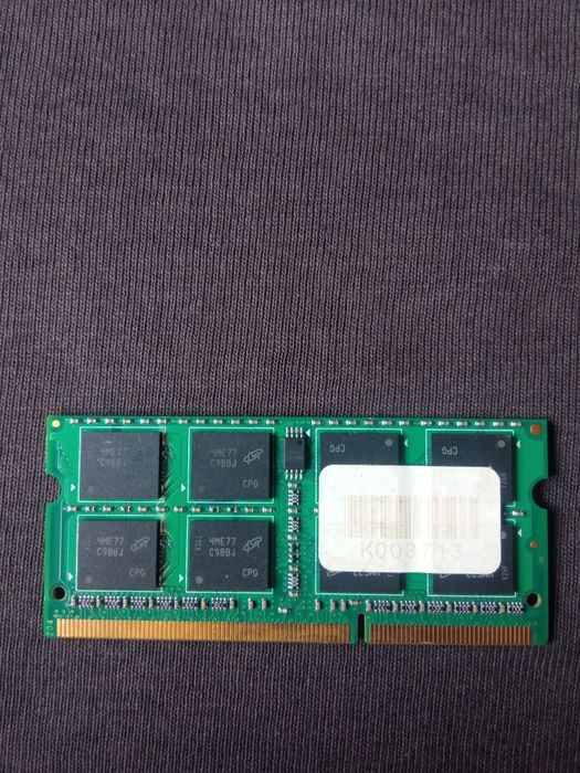 Оперативна пам'ять Crucial 4GB DDR3 SODIMM
