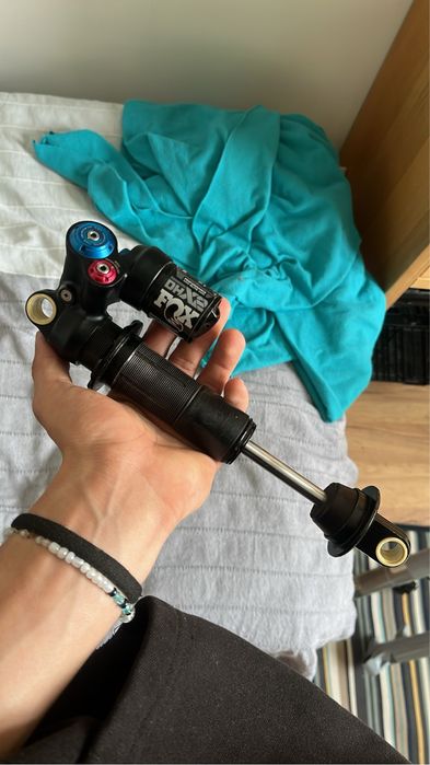 Damper fox dhx2 250x75 z tulejkami i tytanowa sprezyną !!