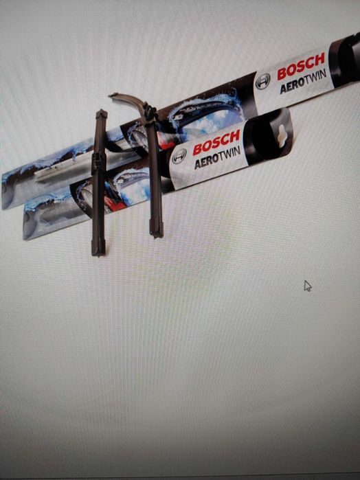Pióra wycieraczek na przednią szybę Bosch Aerotwin bezprzegubowe AP 550 U, AP 450 U.