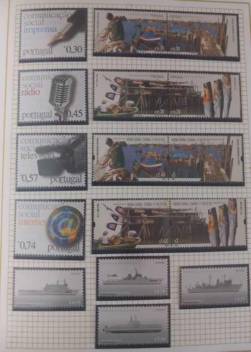Selos portugueses filatelia