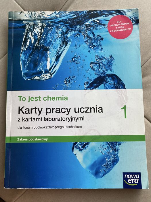 Karta pracy , To jest chemia 1 , zakres podstawowy
