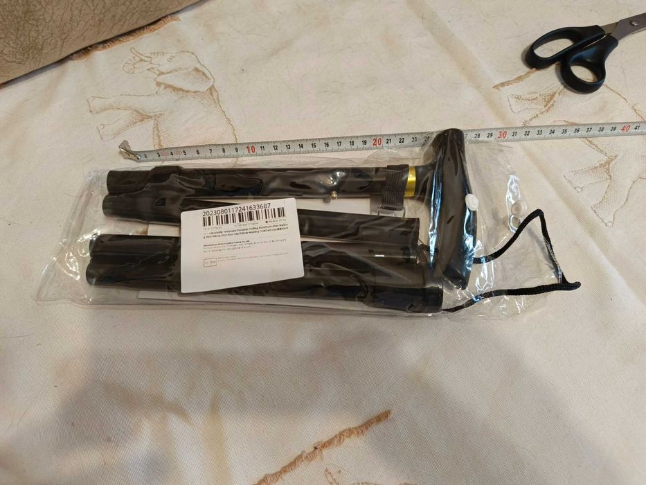 трость палка складная легкая алюминий для инвалида, для пожилых