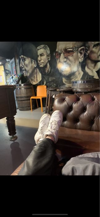 Biale buty nike air force high