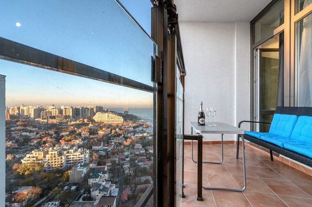 Аренда квартиры посуточно/помесячно Шикарный вид Аркадия/4011