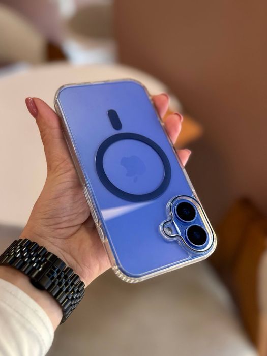 Прозорий чохол айфон 17 про макс з Магсейф чехол MagSafe на iPhone 17