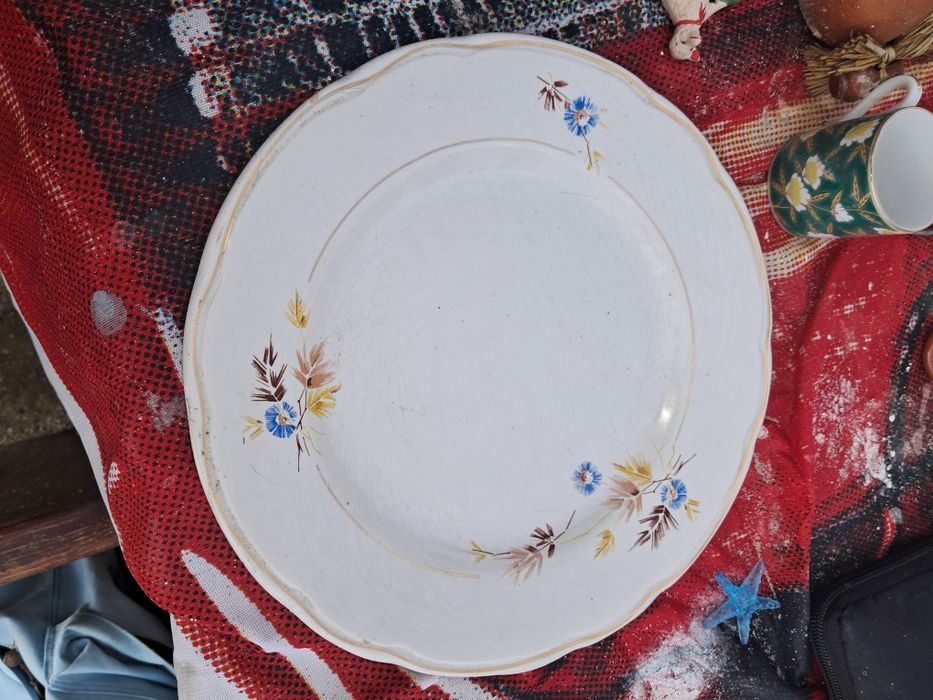 SacaVem porcelain plate