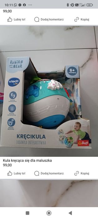 Vtech kula interaktywna 6m+