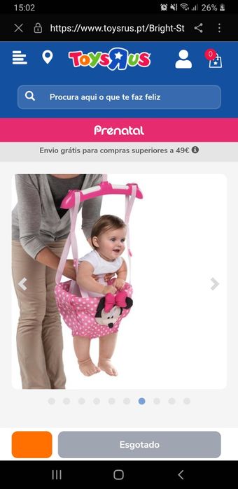 Minnie Mouse Saltador de Porta