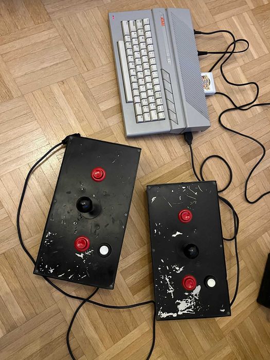 Pancerny Joystick Arcade Stick do Atari Commodore Amiga