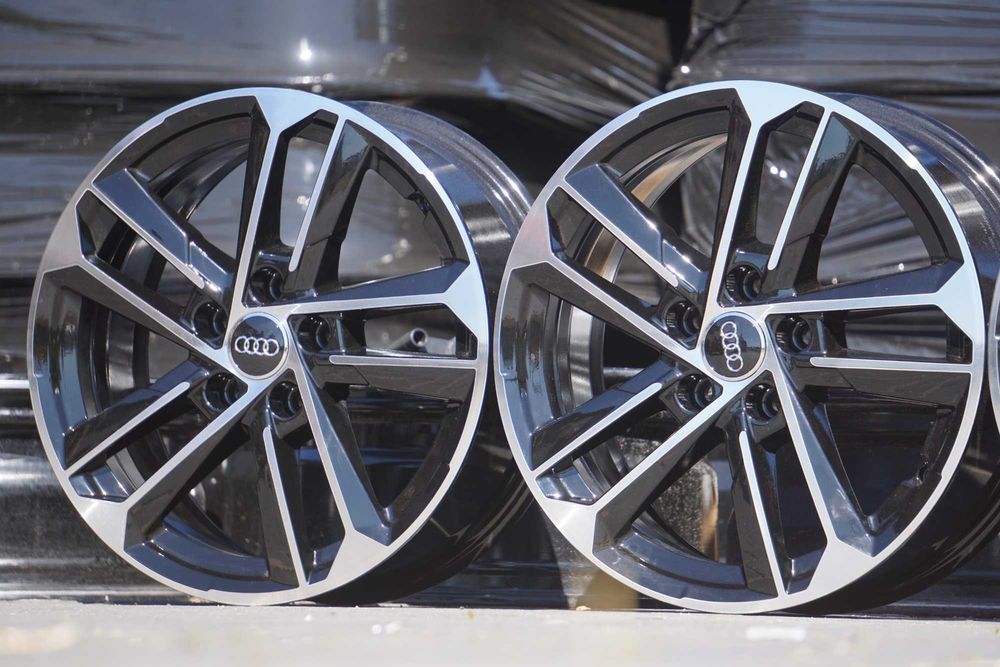 Alufelgi oryginał Audi A3 A4 Q3 5x112 6.5Jx17 et43 czarne i cnc