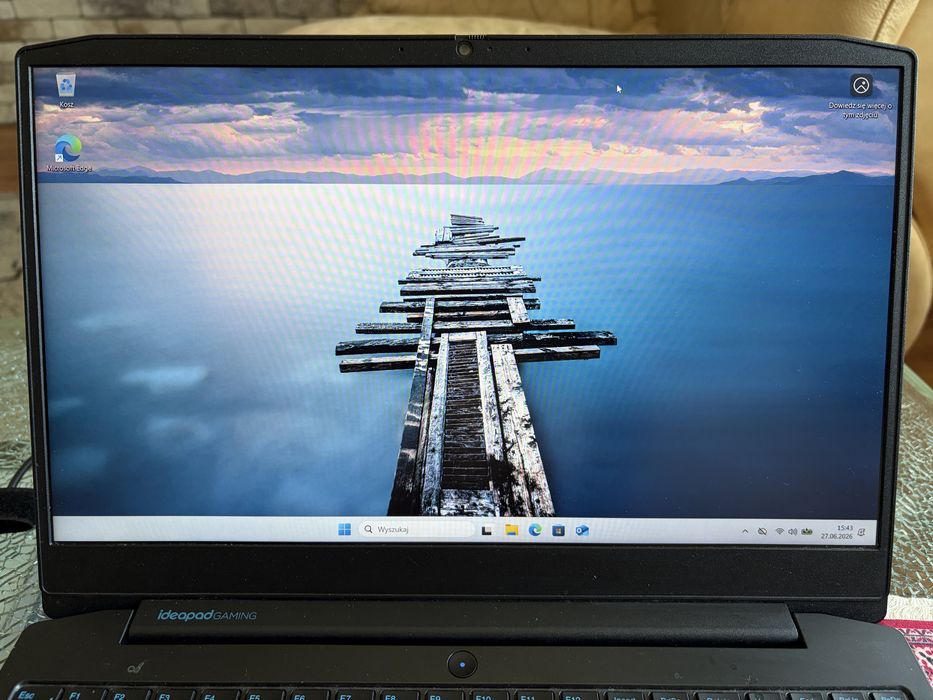 Laptop lenovo ideapad 3 gamingowy
