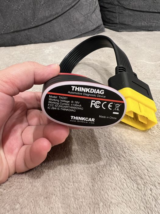 THINKDIAG THINKCAR – interfejs diagnostyczny OBD2 Bluetooth | Jak nowy