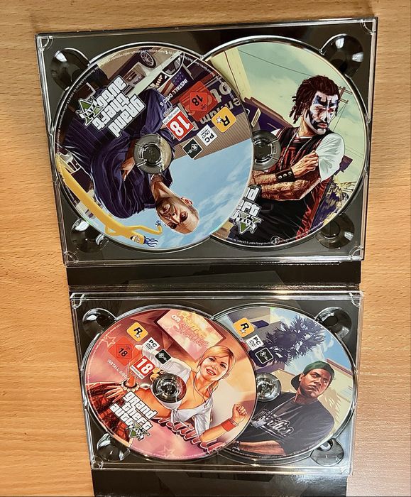 Grand Theft Auto GTA V Five PC pl /eng 7xDVD