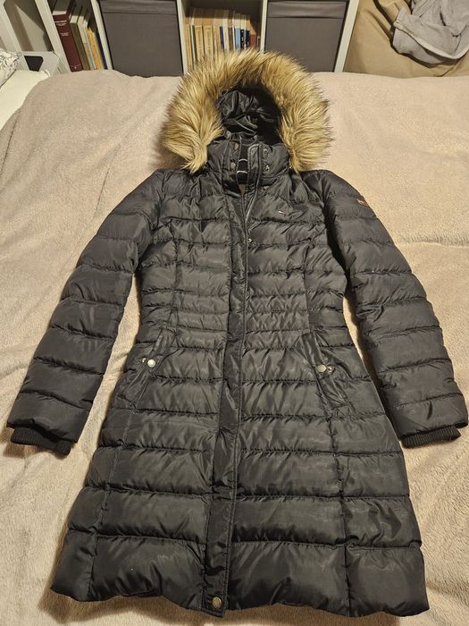 Kurtka puchowa Tommy Hilfiger s czarna damska