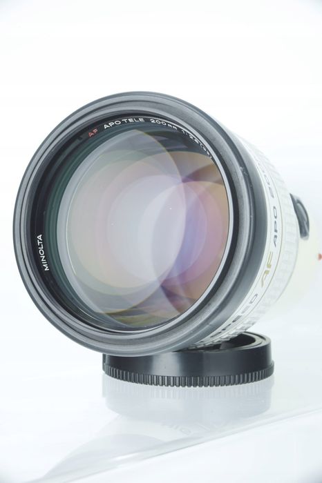 200mm f2.8 APO Minolta AF Sony A +filtr +pokrowiec Gwarancja 23%VAT