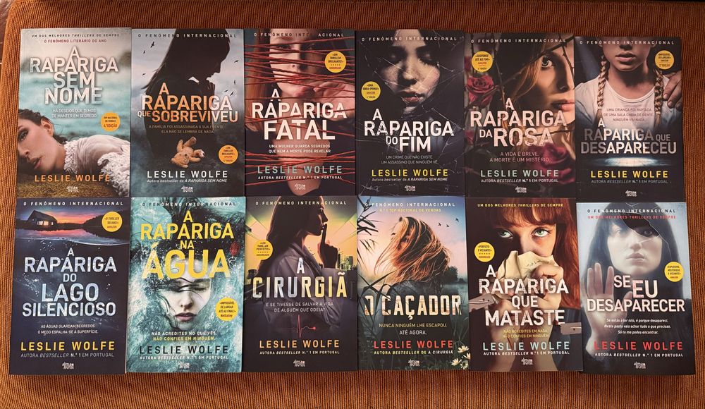 Livros da Leslie Wolf