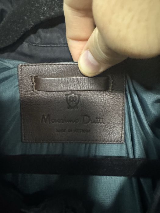 Пухова куртка massimo dutti