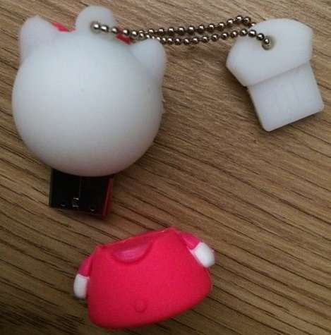 Pen Drive Hello Kitty 16GB Novo