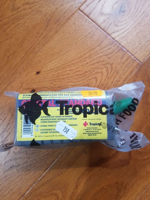 Filtr wewnętrzny gąbkowy