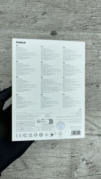 Павербанк Базеус Baseus 26800 mAh 65w новінка відгуки на фото