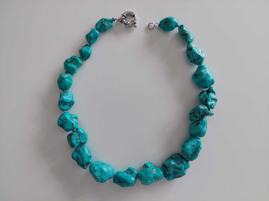 Naszyjnik turkus / howlit