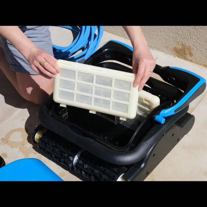 Robot de piscina elétrico Saphyr - limpeza de fundo e paredes - 6x12m