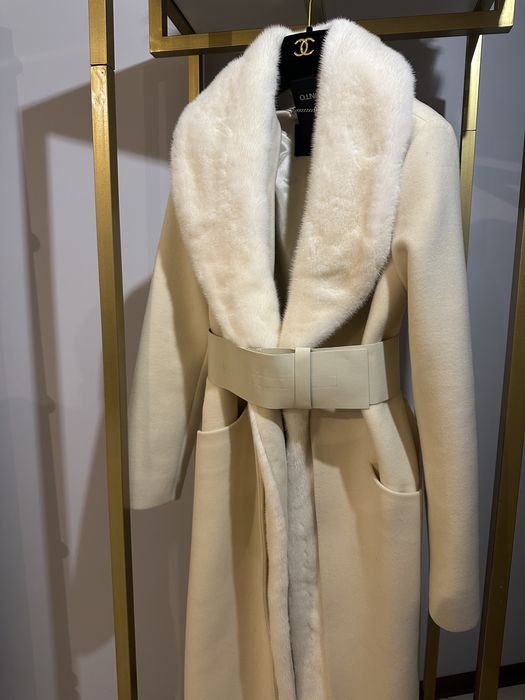 Пальто с норкой