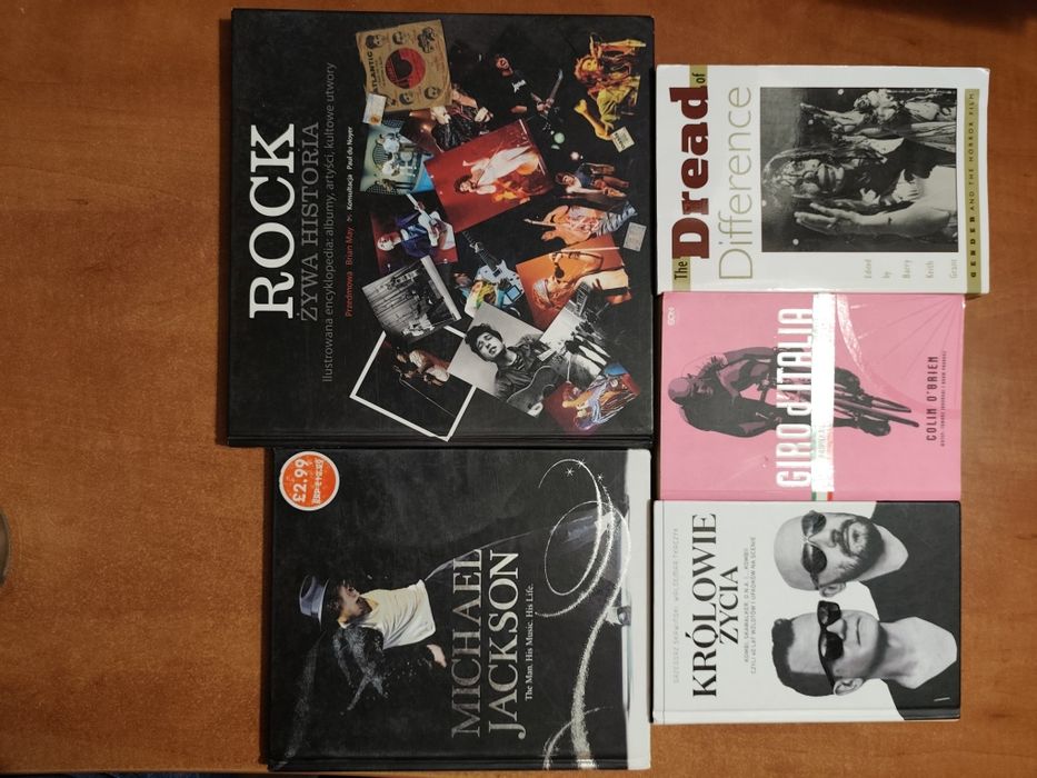 5 książek Rock żywa historia Michael Jackson Kombi