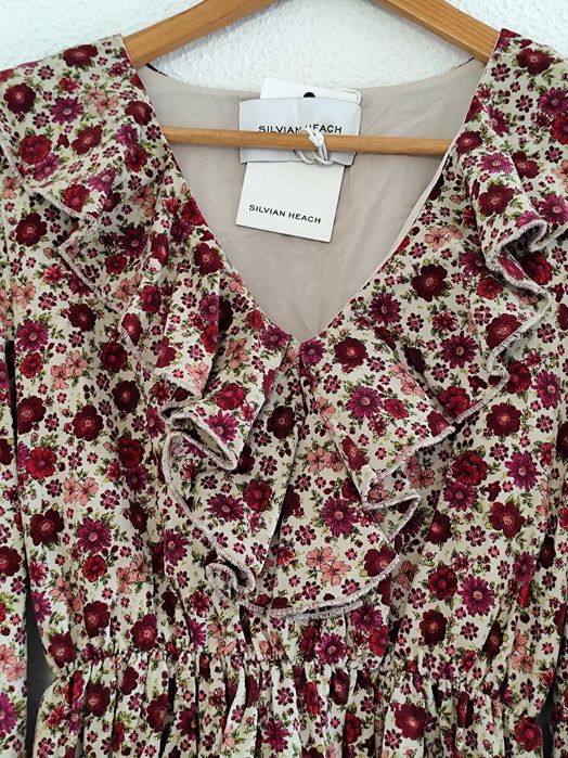 Vestido midi, florido