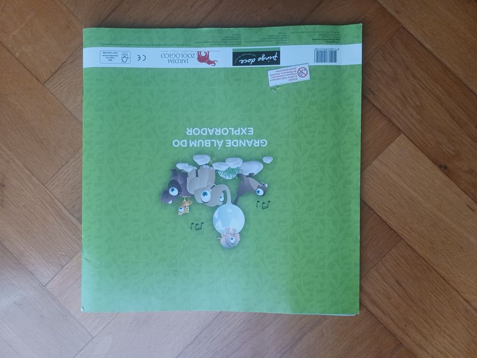 Caderneta completa Grande Álbum do Explorador - Super Animais