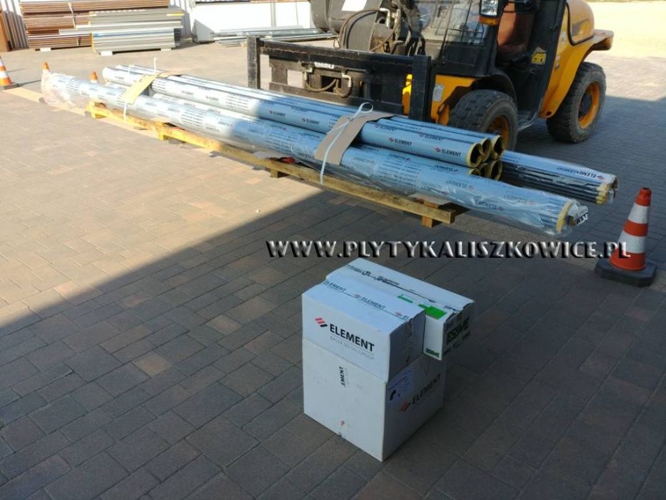 Hak czołowy rynnowy 150mm metalowy Zenit RAL- Balex Metal