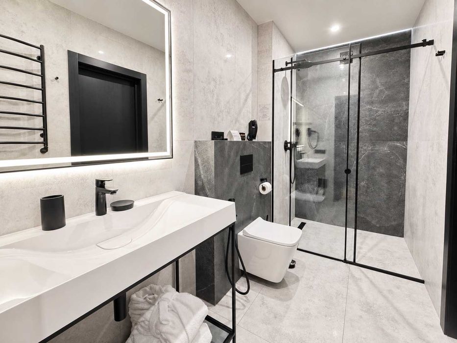 Статусна нерухомість у центрі Буковелю - готель GLACIER PREMIUM APARTMENTS. Вихід на спуск 14