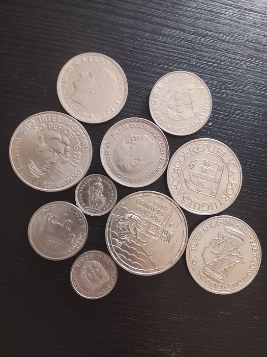 Conjunto de moedas para colecionadores