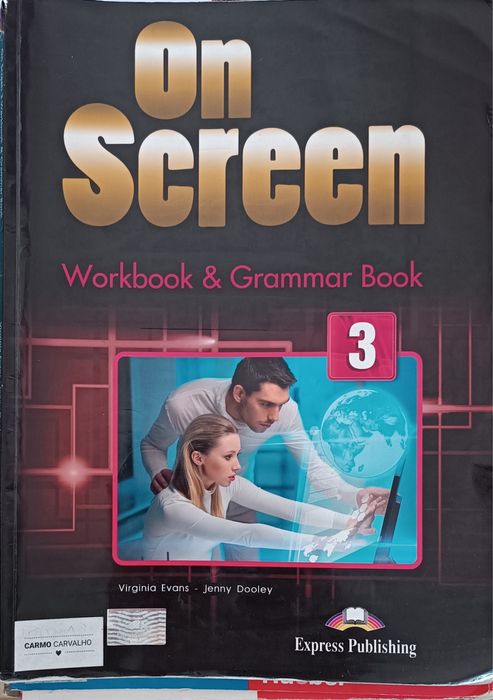 Livro de Inglês - Workbook & Grammar Book - On Screen - 3
